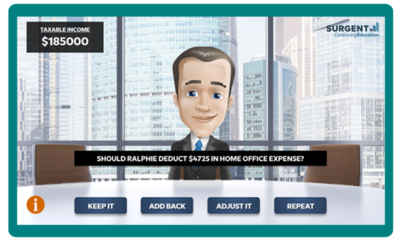 Max the Tax - Surgent Interactive MTT2