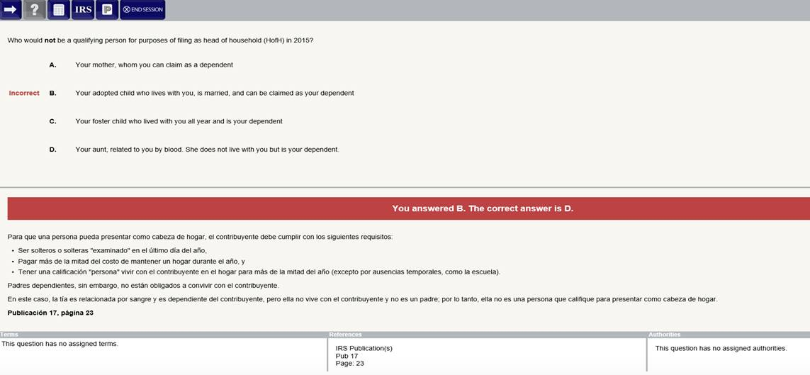 Enrolled Agent Exam Review - Now Available In Spanish Enrolled Agent Exam Review - Now Available In Spanish